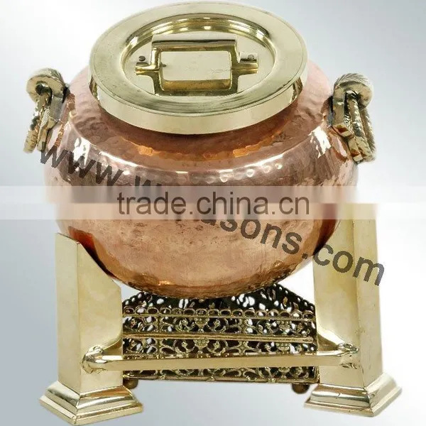 Brass Rounded Base Chafing Dish for Sale | Party Used Chafing Dish | 2015 Wholesale Chafing Dish photo-5