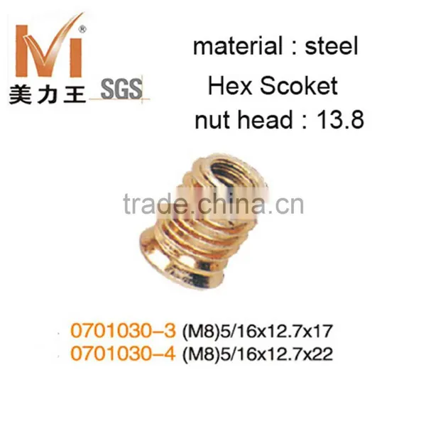 Hex Socket Embedded Nut for Wood Furniture photo-3