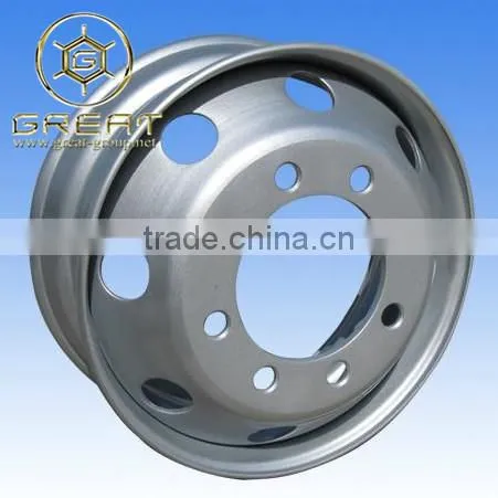Truck Tubeless Wheel Rim and China Design of Chrome Tubeless Rim photo-5