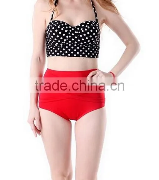 2016 New Arrive High Waisted Bikini photo-4
