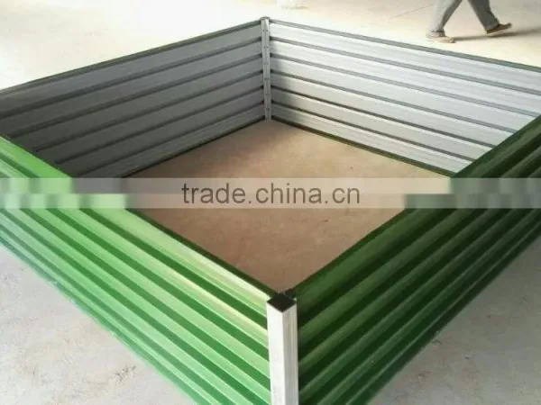 GREENHOUSE RAISED DIY GARDEN BED STEEL PLANTER BOX photo-4