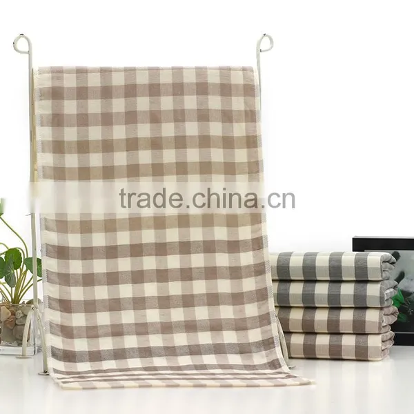 Cotton Samll Check Dobby Face Towel photo-3