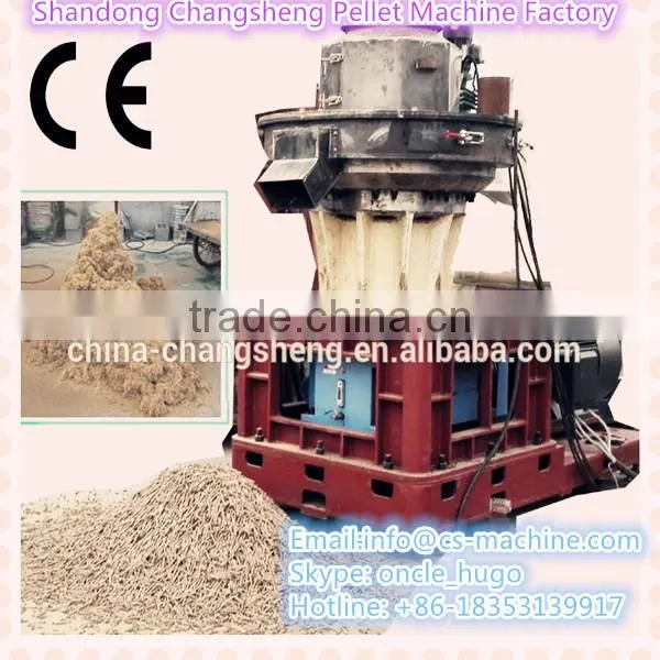CSPM 2016 New Hot Sale Ring Die Wood Sawdust Pellet Press for Pine Sawdust Wood photo-3