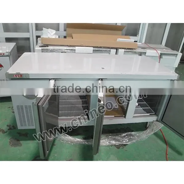304 Stainless Steel Restaurant Kitchen Chest Freezers Sale/Freezer On Wheels/Commercial Kitchen Freezer photo-4