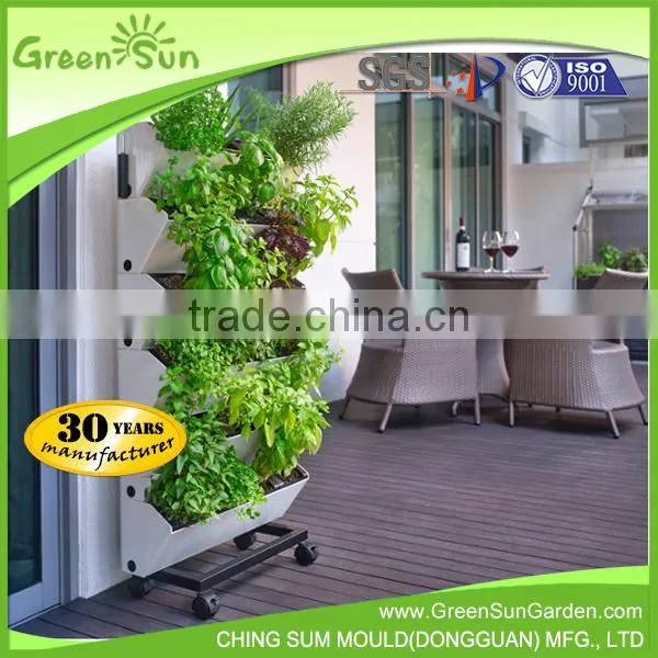 2017 Hot Sale Real Plants Living Wall Plastic Vertical Garden Green Wall photo-5