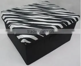 Small Size Non-woven Storage Trunk Storage Organizer With Lid