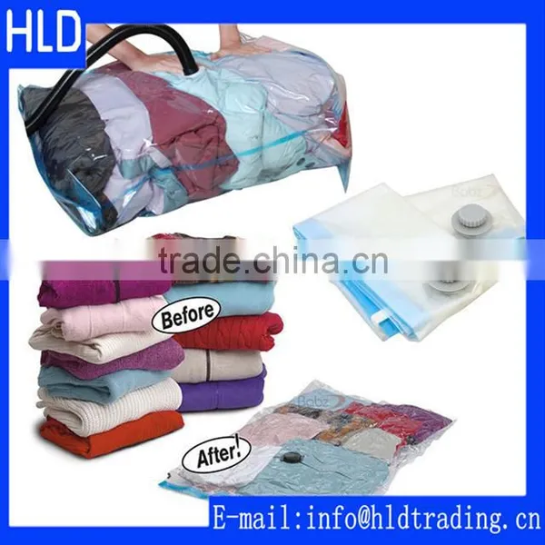 Factory Wholesale Clothes Bedding Organiser Vacuum Compressed Bags photo-2