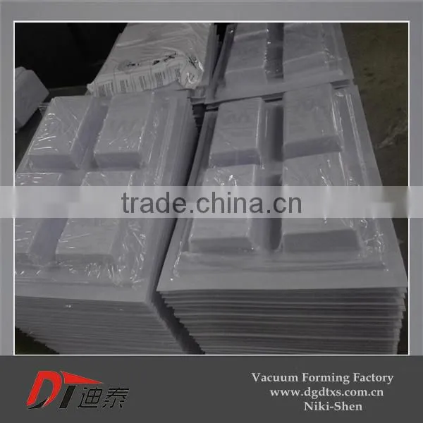 Customized White PVC Thermoformed Hole Tray photo-4