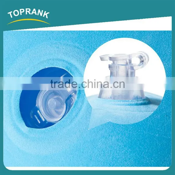 Toprank Self Automatic Beach Pillow Portable Travel Camping Pillow PVC Inflatable Travel Pillow For Neck Rest photo-2