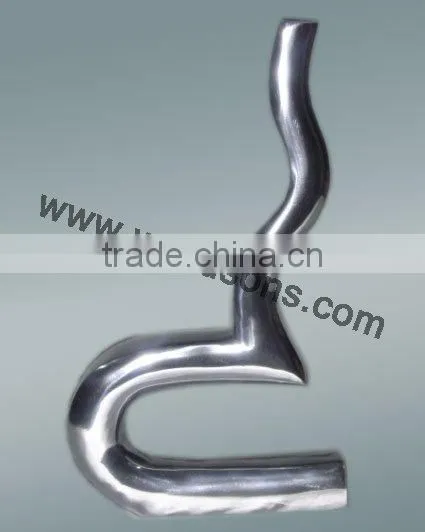 Small Wedding Table Metal Vase / Unique Wedding Table Vases photo-2