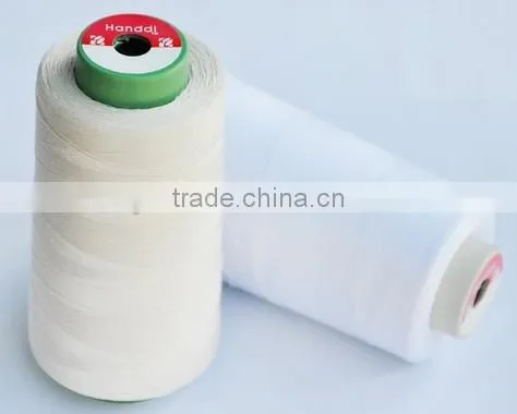 100%Raw White Organic Cotton Yarn For Sewing photo-3