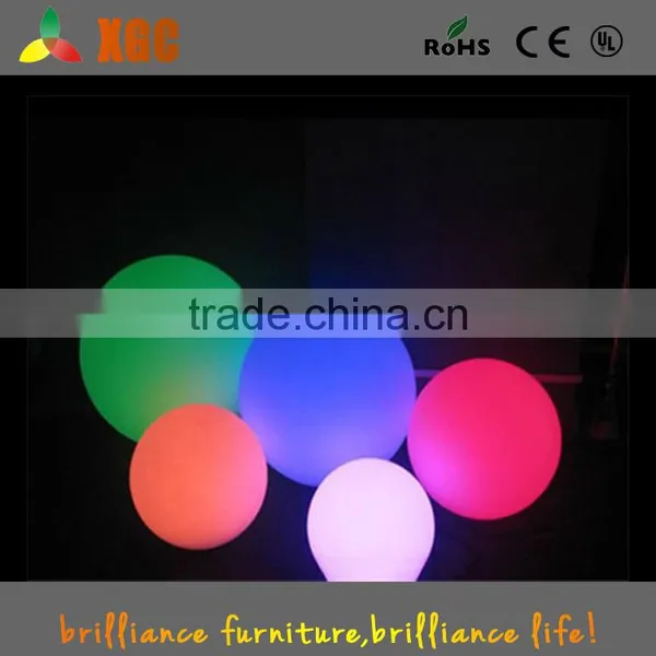 RGB Waterproof LED Ring Light Led Ball /modern Outdoor Hanging Christmas Ball Plastic Lighting Led Ball photo-2
