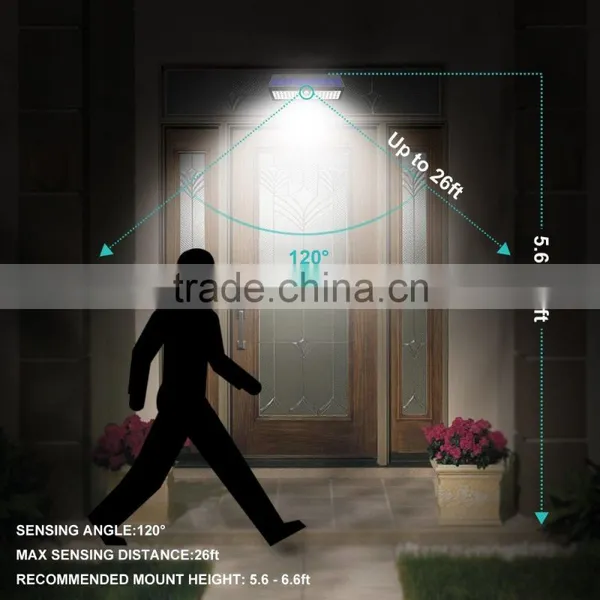 62LED 4 Modes,Solar Lights Outdoor,solar Led Light,Solar Security Light,Solar Motion Light,for Wall,Patio,Deck,Shed,Fence. photo-6