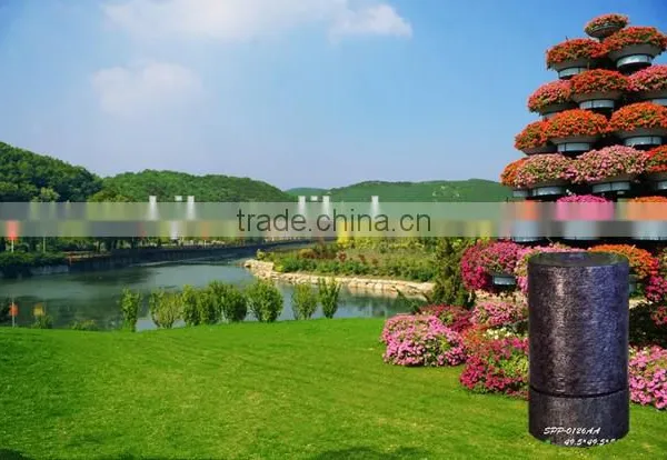 Candle Shape Fiber Glass Water Fountain photo-2
