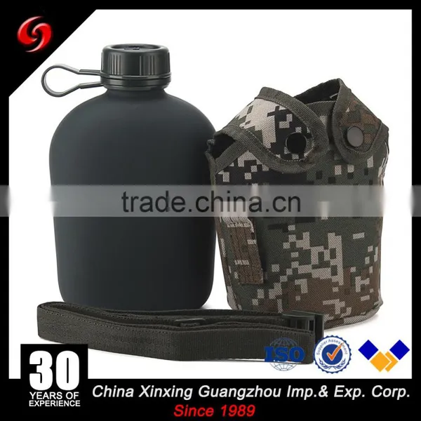High Quality Aluminum 1.1/1.2L Water Bottle For Ourdoor Hiking / Cooking Army Water Bottle Portable photo-4