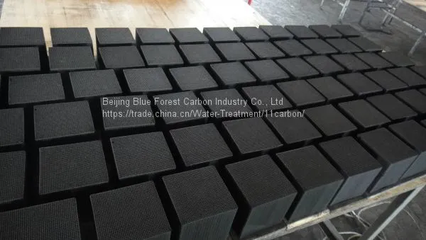 VOC Removal Honeycomb Shape Activated Carbon photo-4