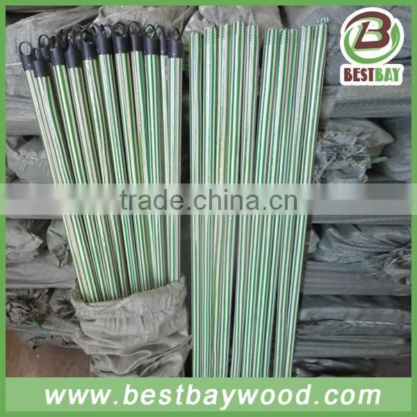 120*2.2cm PVC Coated Wooden Broom Handle photo-2