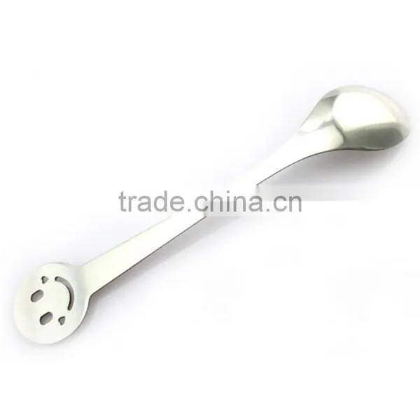 Hot New Products 2016 Melamine Spoon,smile Face Stainless Steel 410 Spoon photo-2