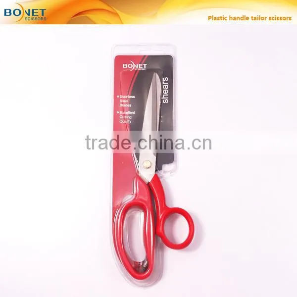 S14018+S14070 CE Qualified Superior Sharp Quality ABS Plastic Handle 2 Pieces Tailor Scissor Set photo-3