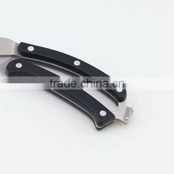High Quality And Best Handle Feeling Kitchen Scissors Spring Loaded Kitchen Shears Professional Poultry Shears With Locking Clip photo-4