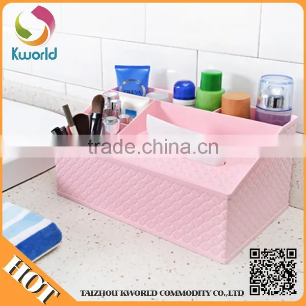 Cheap Promotional Plastic Tissue Box Covers White photo-3