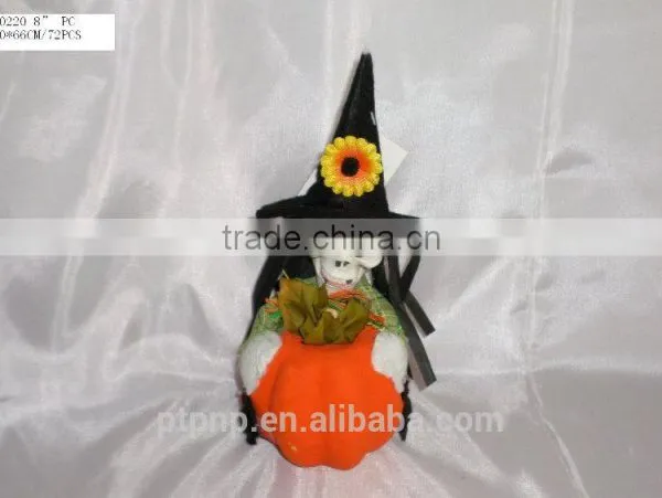 Paper Scarecrow With Pumpkin Face for Halloween Decoration photo-4