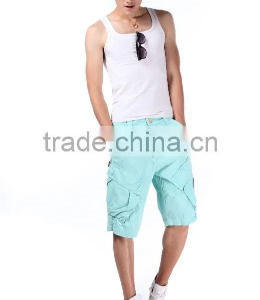 Hot Style Summer Big Pocket Cotton Cargo Style Shorts Made In China photo-4