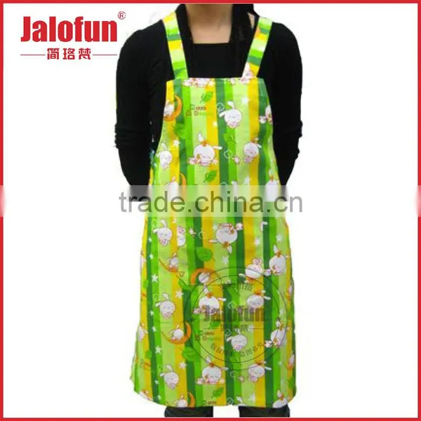 Cheap Promotion OEM Service Printed Plastic Christmas Apron photo-2