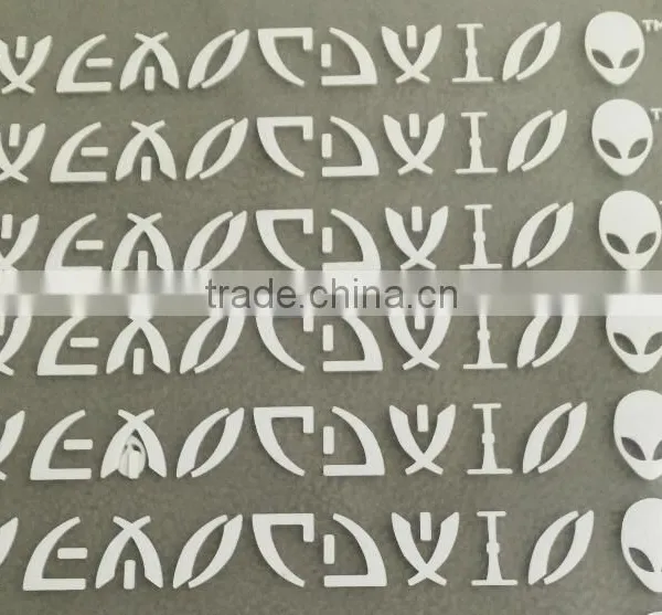Embossed Silicone Print Heat Transfer on Fabric Raise Rubber Print photo-4