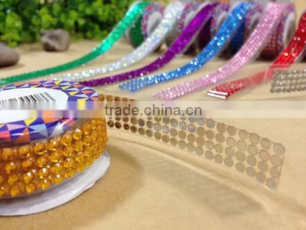 Acrylic Rhinestone Tape Sticker Self-Adhesive DIY Scrapbook Decor photo-3