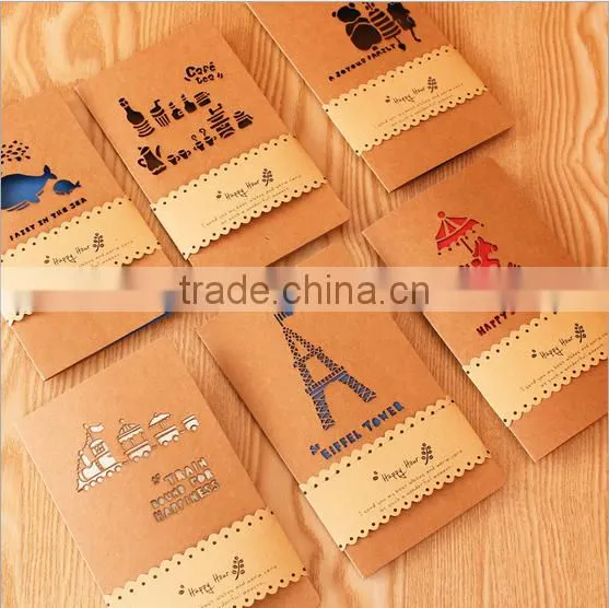 Custom New Styles Handmade Paper Greeting Cards Custom Paper Greeting Cards Diy Good Luck Cards photo-2