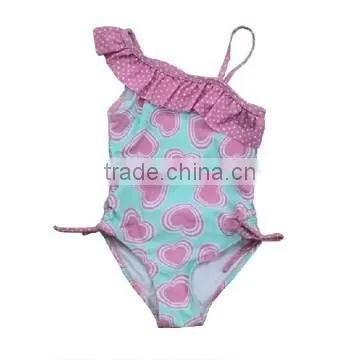 Red Baby Girl Swimwear One Piece With Hello Kitty Printing photo-6