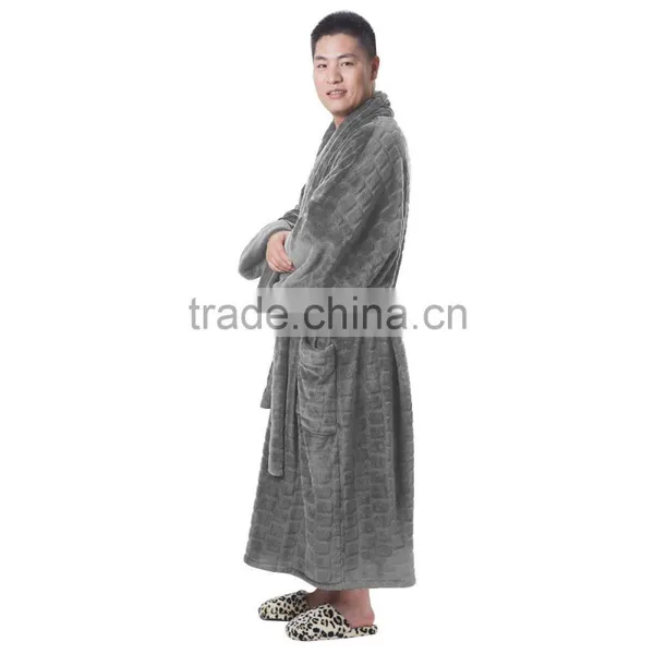 Good Quality Couples Mens Microfiber Bathrobe photo-2