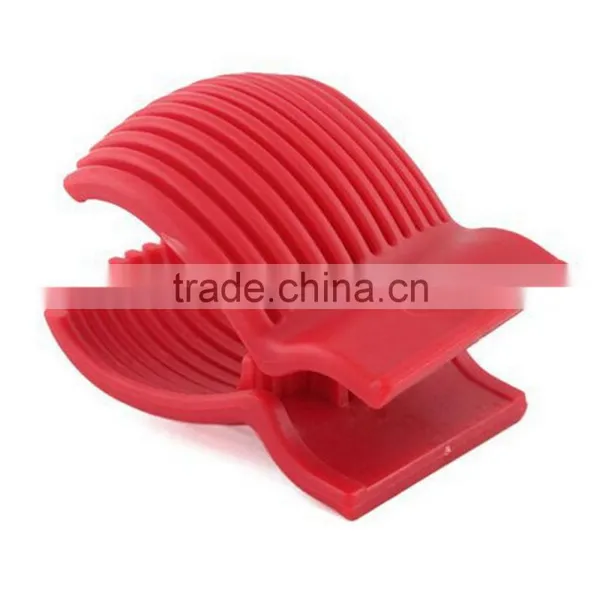 Good Quality Onion Fruit Vegetable Cutter Tools Tomato Holder Slicer Guide Potato/Onion Holder Cutter Shredders Slicers KC1133 photo-5