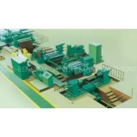 Automatic High Precision Adjustable Speed Steel Slitting Machine With 30T Loading Capacity