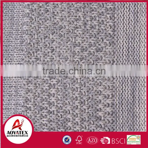 100% Acrylic Very Warm Super Soft Low Price Knitted Blanket photo-2