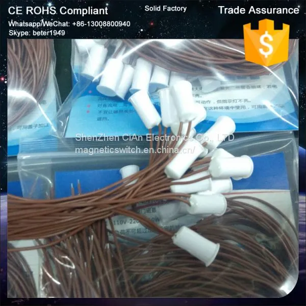 CE ROHS UL Compliant Magnetic Consumption Sensor Reed Swtich photo-4