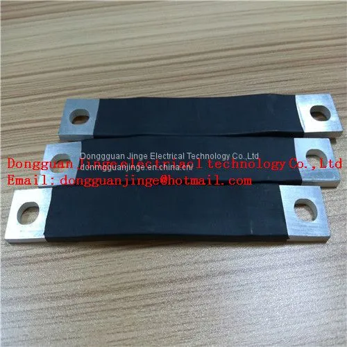 Insulated Copper Foil Soft Connector Black Color photo-3