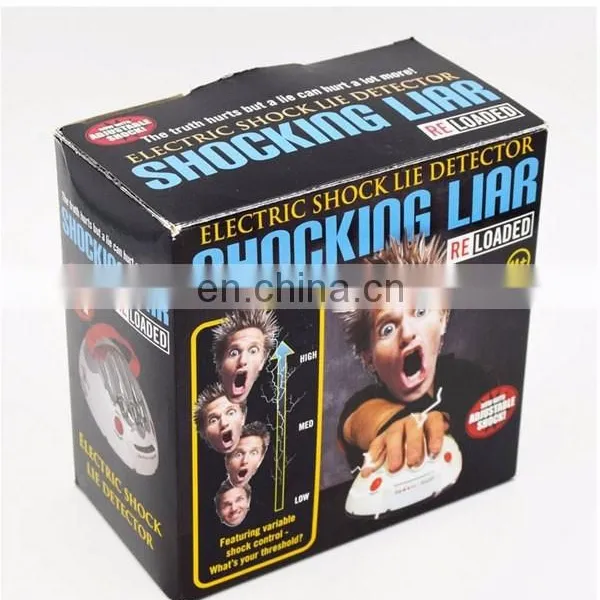 Polygraph Funny Adjustable Adult Polygraph Test Electric Shock Lie Detector Shocking Liar Truth or Dare Game Consoles photo-4