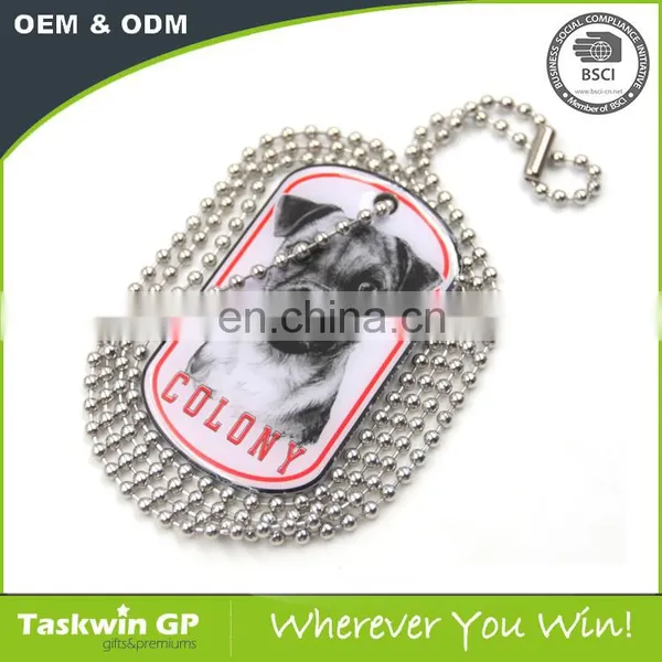 Low Price Custom Metal Male Couple Aluminum Antique 3D Dog Tag photo-4