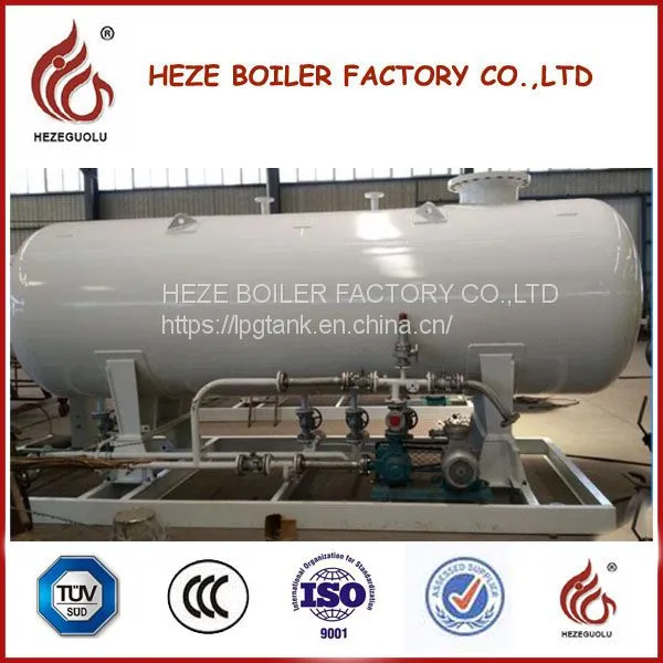 10MT LPG Skid Tank Gas Station LPG Filling Plant LPG Tank 20000L LPG Tank photo-2