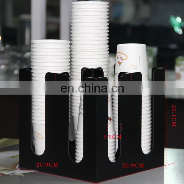 New Product Desktop Display Acrylic Dixie Cup Storage Holder photo-3