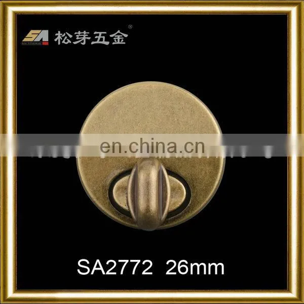 Low Price New Arrival Design Bag Turn Lock Hardware/antique Briefcase Latch photo-2
