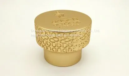 Matt Gold Zamac Perfume Cap