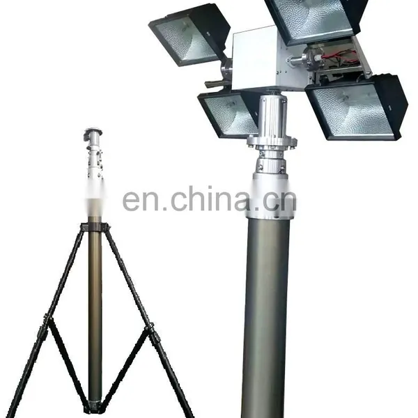 Vehicle Mounted 6m Pneumatic Telescopic Mast for LED Lights photo-2