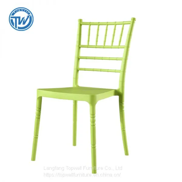 DC-6011 Topwell High Quality Plastic Chair Dining Chair Stackable Chair photo-4