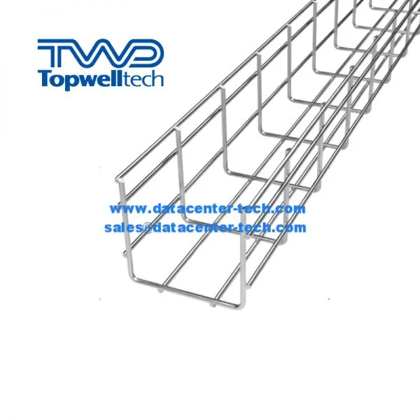 Wire Mesh Cable Tray 50mm-800mm Powder Coating photo-3
