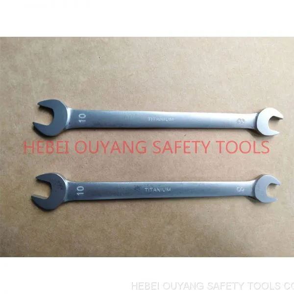 NON-MAGNETIC TITANIUM TOOLS SPANNER DOUBLE OPEN END 8*10MM