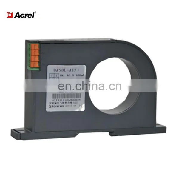 Acrel 300286 Measure Ac 0-1A Leakage Current Transmitter With DC Analog 4-20mA Output photo-2