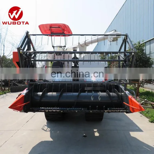 4LZ-4.5 Machinery Paddy Field Use Full Feeding Rice Harvester Combine Harvest Machine photo-5